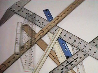 Rulers and t-squares