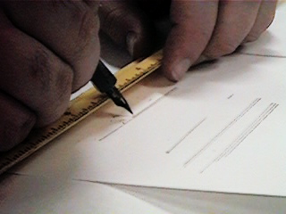 Pen with Ruler